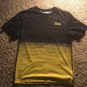 Polo Black and Yellow Boys Shirt
